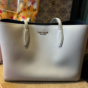 kate spade Light Blue Tote Bag